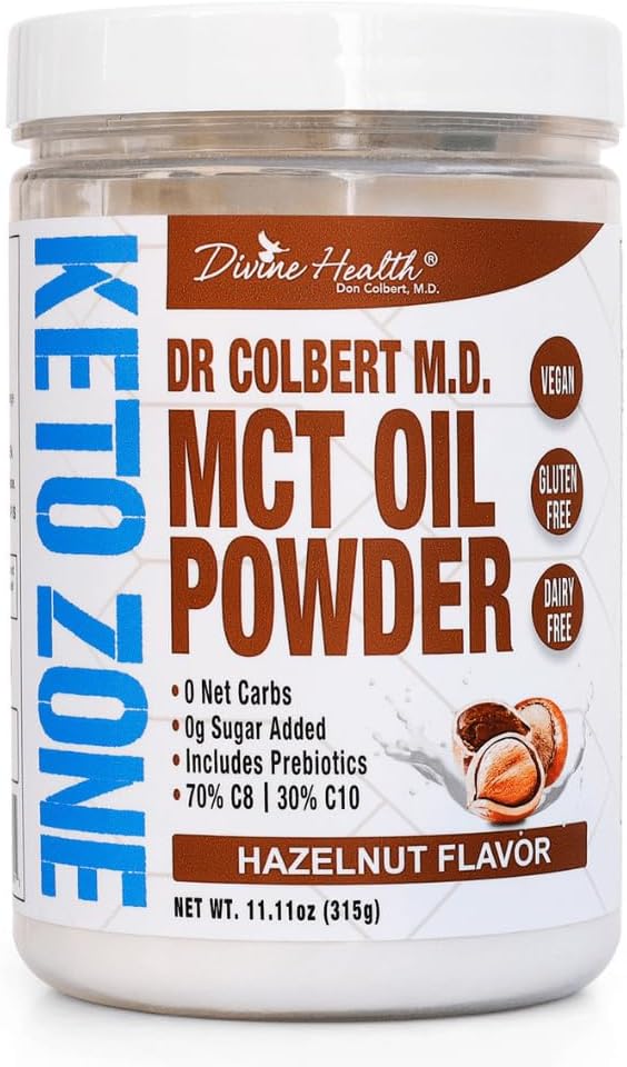Θεϊκή Υγεία Δρ Colbert, MD MCT Oil Powder 