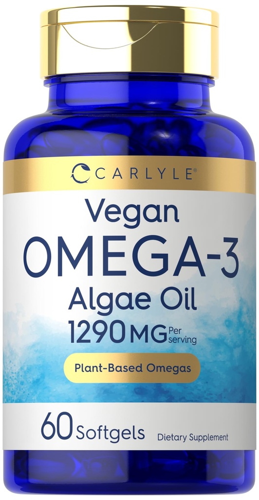 Carlyle Vegan Omega 3 συμπλήρωμα 