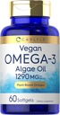 Carlyle Vegan Omega 3 συμπλήρωμα 