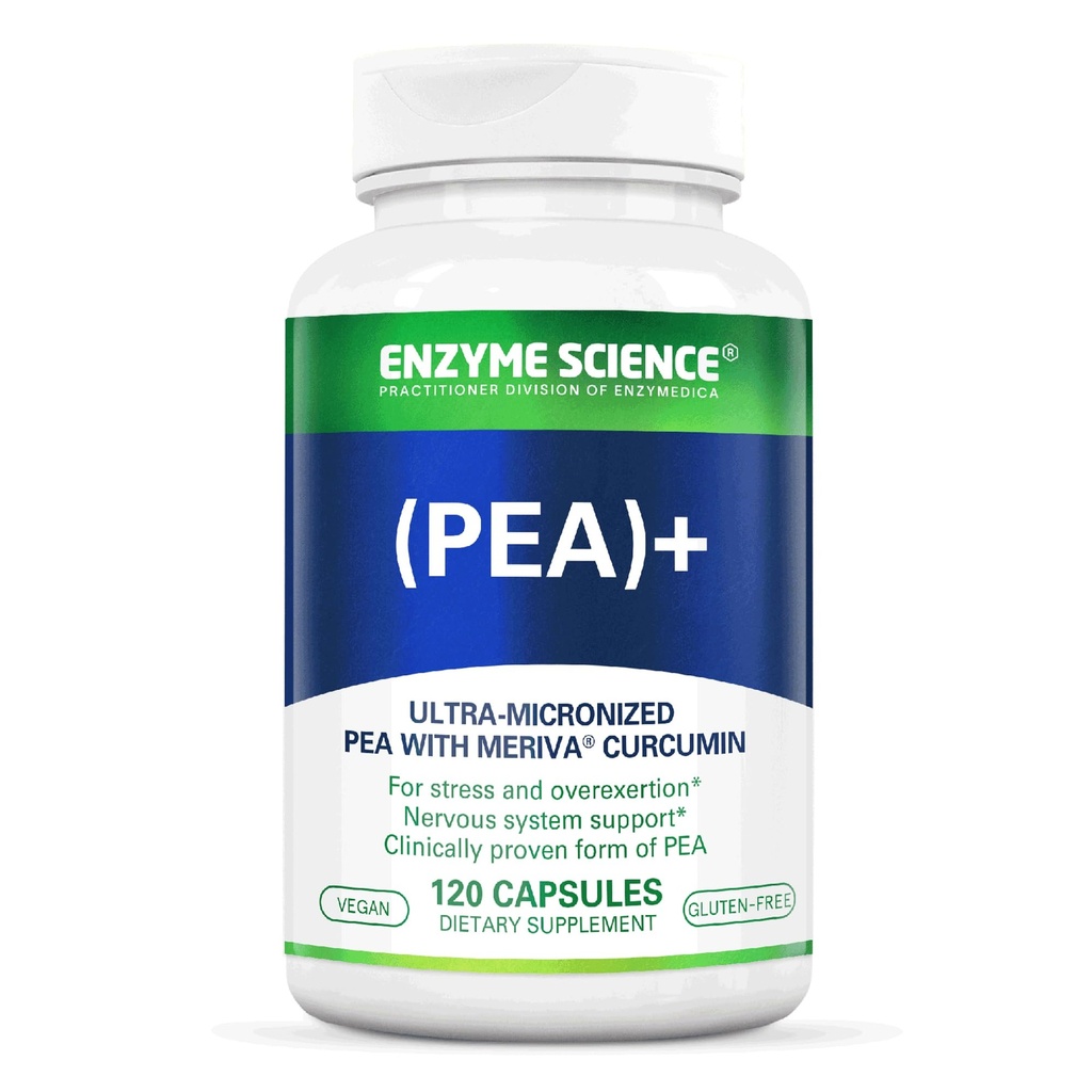 Pea + Meriva® Curcumin Supplement – Supports Nervous, Immune & Muscular Systems – 120 Capsules