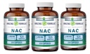 Amazing Formulas NAC 600 Mg | N-Acetyl Cysteine Supplement | Capsules | Non-GMO | Gluten Free | Made in USA (3 Pack, 250 Count)