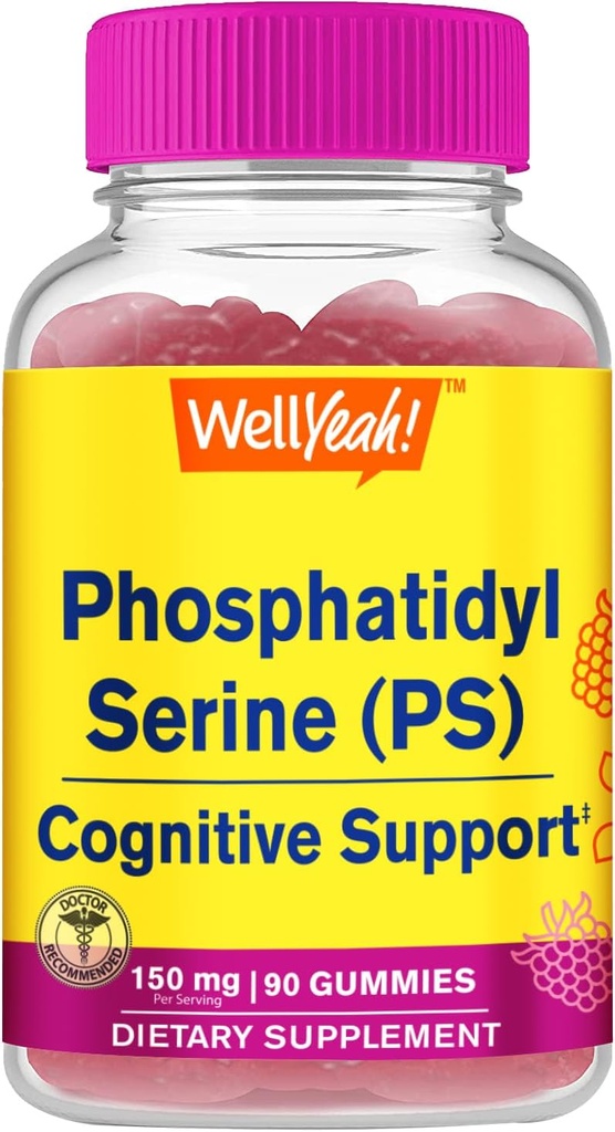 ΛοιπόνΝαι Phosphatidylserine Gummies (150mg) Phosphatidylserine συμπλήρωμα 