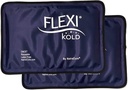 2 FlexiKold Gel Ice Packs - Παγωμένα Πακέτα για Κακώσεις Reuseable, Back Pain Relief, Knee Ice Pack Wrap, After Surgery, Ice Pack for Knee - 6303-COLD-2PK by NatraCure - Medium – 2PK