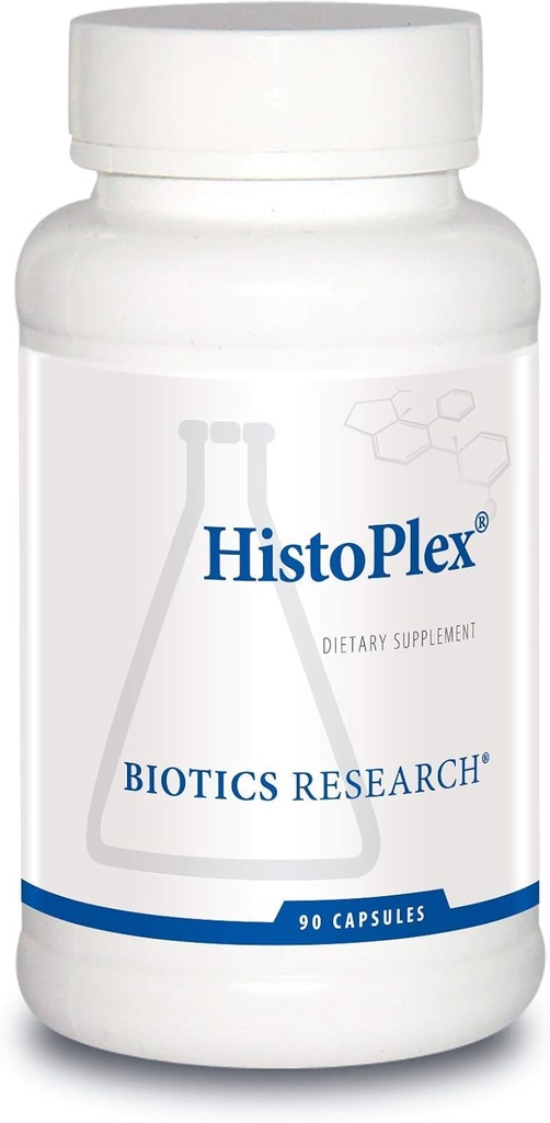 Biotics Research HistoPlex Natural Anti Histamine, Proprietary Blend of Herbs, Olive Leaf Extract, Allergy Support, Immune Booster 90 Capsules