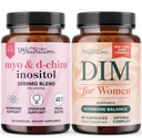 SMNutrition Συμπλήρωμα DIM γυναικών & Myo-Inositol & D-Chiro Inositol 
