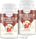 Red Vine Leaf & Horse Chestnut Extract Capsule Συμπληρώματα (Vitis Vinifera) 1500mg - Εκχύλισμα Premium για Υγιείς Βδέλες, Κυκλοφορία, Καρδιά, Δέρμα (2 Συσκευασία)