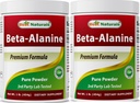 Best Naturals Beta Alanine Pure Powder 1 Pound (1 LB (Pack of 2))