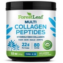 Κολαγόνο Peptides σκόνη Unflavored - Υδρολυμένη Collagen πρωτεΐνη σκόνη τύπου 1, 2 & 3 - Grass Fed Keto Collagen σκόνη για γυναίκες & άνδρες - Ζωτικά μαλλιά, δέρμα, νύχια, αρθρώσεις, ανάκτηση, 11g ανά υπηρεσία