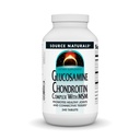 Source Naturals Glucosamine Chondroitin Complex with MSM, Promotes Healthy Joints and Connective Tosues* - 240 Tablets