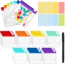 39 Pcs Pill Pouchs Zippered Τσάντες Χάπια για Ταξίδι Reuseable με 28 PCs Μικρός Διοργανωτής Χάπια Pouches και 10pcs Sticker για την Ιατρική Οργανωτής Τσάντες