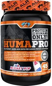 Humapro από ALR Industries Premium Protien Powder, Rocket Pop, 334 Grams, HumaPro Pro Protein Powder για 51% Μεγαλύτερη Μάζα Λίνου - Νοστιμότατο Fruit Flavored Supplement Drink Mix, Perfect Amino Acid Ratio, 30