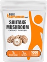 BulkSupplements.com Shiitake Mushroom Extract Powder - Shiitake Mushroom Powder Supplement, Immune Support - Vegan & Gluten Free, 1g ανά Σερβίρισμα, 1kg (2,2 lbs) (Συσκευασία των 1)