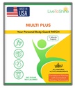 Live To Shine Multi Plus Topical Patch - USA Made - 30 Ημέρες Προμήθεια για γυναίκες και άνδρες από