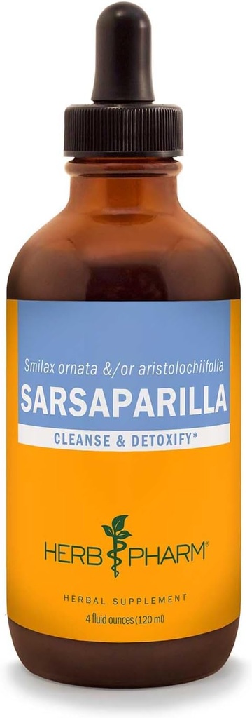 Βότανο Pharm Sarsaparilla υγρό εκχύλισμα για τον καθαρισμό και την αποτοξίνωση - 4 ουγγιά