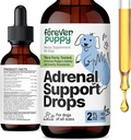 Forever Puppy Adrenal Υποστήριξη σταγόνες για σκύλους - καθαρό Ashwagandha & Ginseng Root Βάμμα για Adrenal Υγεία & Ενέργεια Υποστήριξη - Liquid συμπλήρωμα φροντίδας για σκύλους όλων των Φυλή & Μεγέθη - 2 oz