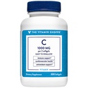 Η βιταμίνη Shoppe βιταμίνη C 1.000MG, εύκολο να καταπιούν, αντιοξειδωτικό που υποστηρίζει την ανοσοποιητική και καρδιοαγγειακή υγεία (300 Softgels)