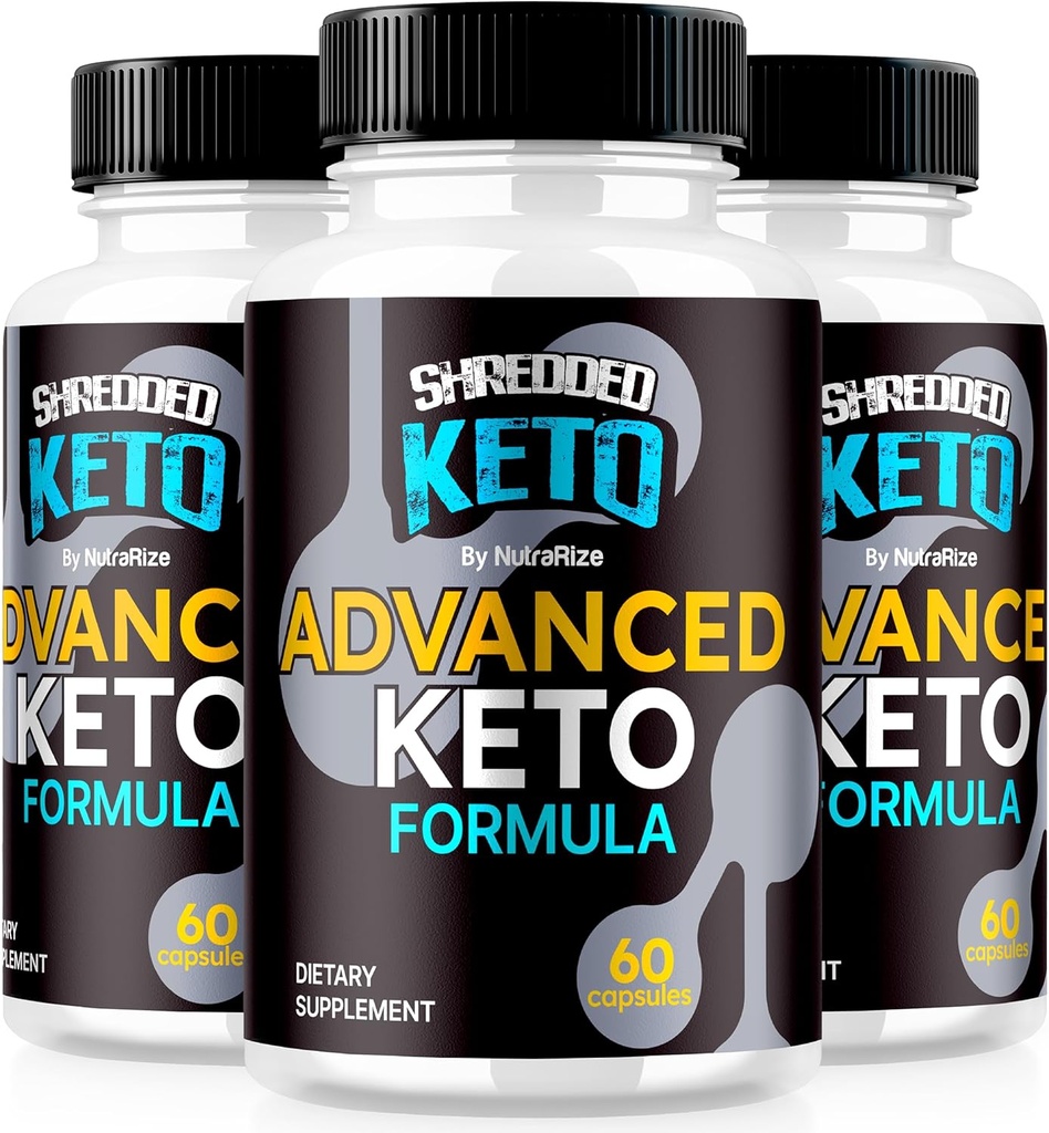 (3 Pack) Τεμαχισμένα χάπια Keto, Premium Keto shred κάψουλες απώλειας βάρους, όλα τα φυσικά συμπλήρωμα Keto για την υποστήριξη της καταλληλότητας και στόχους του σώματος, επίσημες κριτικές shreddedKeto (180 κάψουλες)