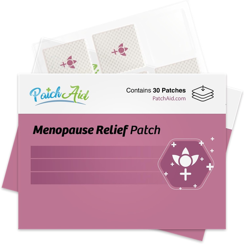 PatchAid Εμμηνόπαυση ανακούφιση Topical Patch 30-Day Supply