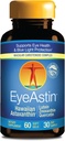 EyeAstin, BioAstin Hawaiian Astaxanthin with Lutein & Zeaxanthin, Supports Eye Health Naturally, 60 Count