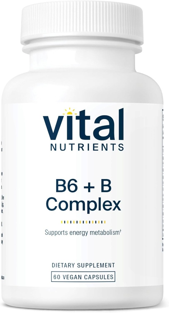 Vital Nutrients Vitamin B6 + B Complex 