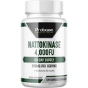 Probase Nutrition Nattokinase Supplement 4.000 FU Servings, 120 Κάψουλες (Απορροφημένα από την ιαπωνική Natto) Συστηματικά Ένζυμα για Καρδιαγγειακή και Κυκλοφορική Υποστήριξη