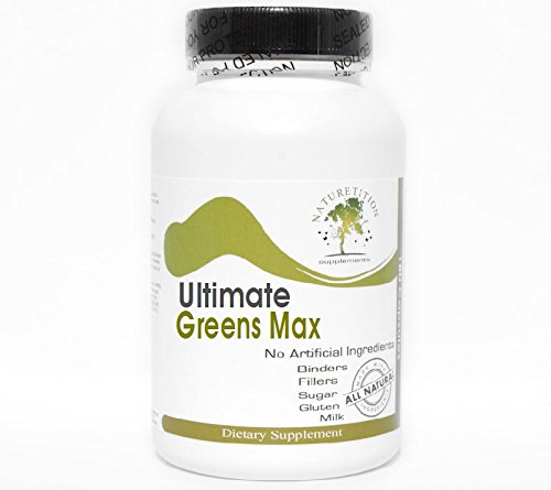 Ultimate Greens Max - Kelp Bladderwrack Dulse Clubmoss Irish Moss Gentian ~ 90 Κάψουλες - Χωρίς Πρόσθετα ~ Συμπληρώματα Φύσης