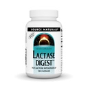 Source Naturals Lactase Digest, για δυσανεξία στη λακτόζη* - 180 κάψουλες