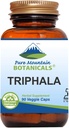 Pure Mountain Botanicals Triphala Κάψουλες 90 Kosher Vegan Caps Τώρα με 500mg οργανικό μείγμα της Amla ινδική φρούτα