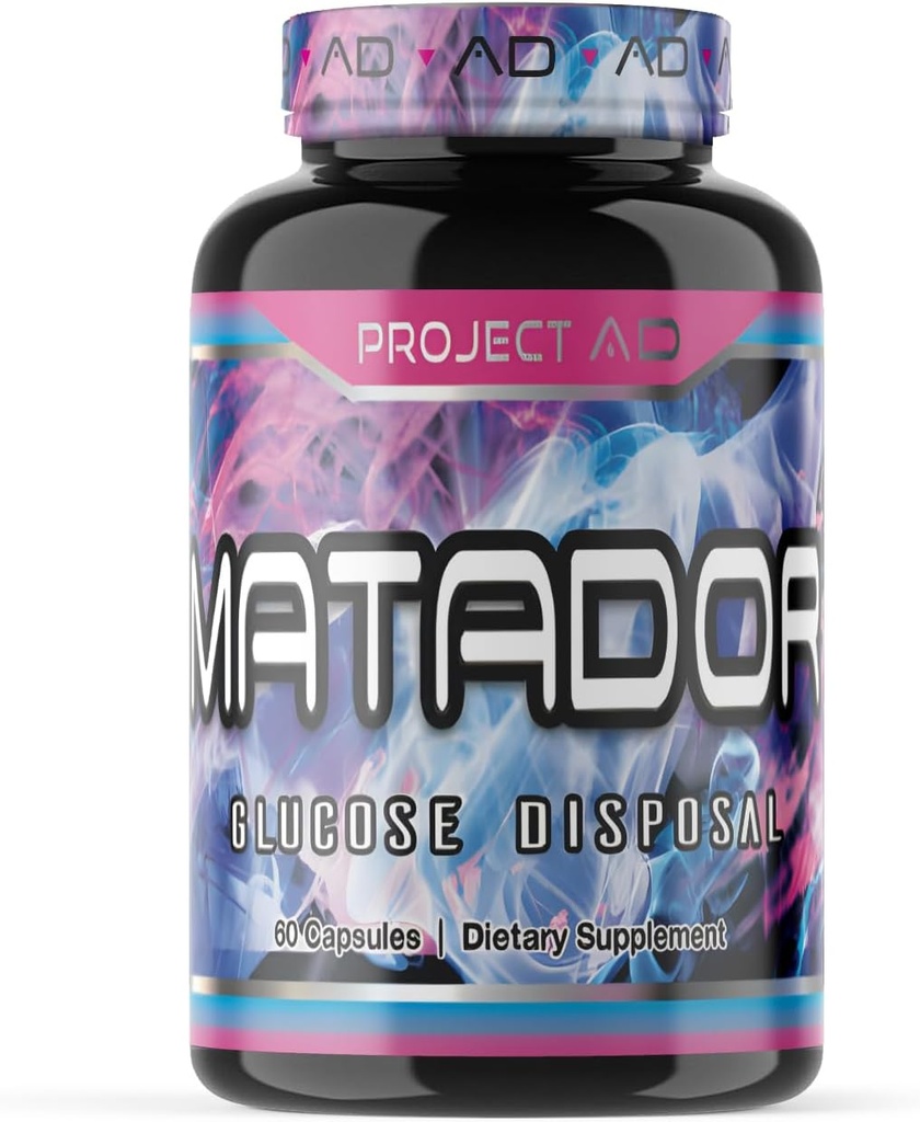 Το project AD Matador Muscle Builder ενισχύει τις μυϊκές αντλίες και προωθεί την ανάπτυξη των μυών και την ενέργεια (60 κάψουλες)