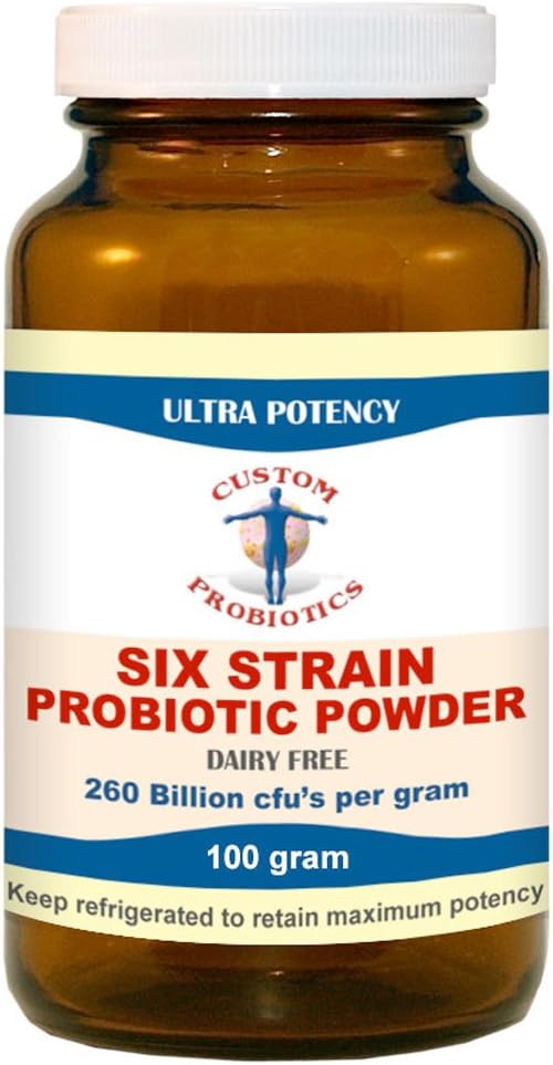 Προσαρμοσμένα προβιοτικά Έξι στεφάνη Probiotic σκόνη (100 γραμμάρια)