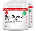 iRestore Hair Growth Supplement – Φυσικοί DHT Blockers & Multivitamin Blend – Vegan, Non-GMO, 90 κάψουλες – Υποστηρίζει Thicker, ισχυρότερη μαλλιά για άνδρες και γυναίκες – 2-πακέτο