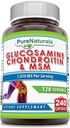 Pure Naturals Glucosamine Chondroitin + MSM συμπλήρωμα 