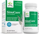 Terry Φυσικά SinuCare - 320 mg Eucalyptus & Myrtle Oil Complex, 30 Softgels - Sinus, Lung & Bronchial Supplement Υποστήριξης, Μη-Νύχτα - Μη ΓΤΟ, Χωρίς Γλουτένη - 15 Σερβιέτες