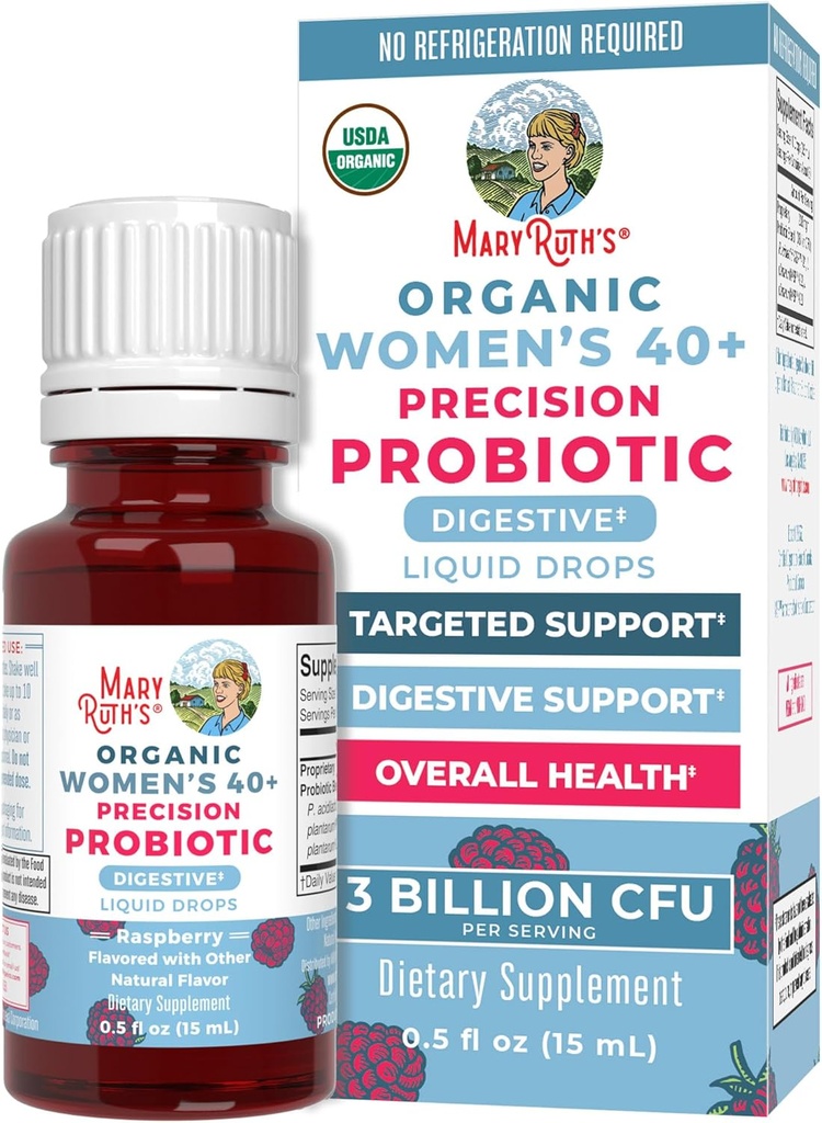 MaryRuth Organics USDA Organic 40 Γυναικεία Προβιοτικά Υγρά Σταγόνες 