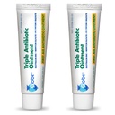Τριπλή αντιβιοτική αλοιφή, 1 oz (2-Pack) Αντιβιοτική αλοιφή πρώτων βοηθειών, 24ωρη προστασία μόλυνσης, θεραπεία τραύματος για μικρές αποφύσεις, εγκαύματα και περικοπές