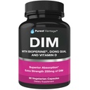 Συμπλήρωμα DIM 250mg Diindolylmethane Plus BioPerine και Dong Quai - Υποστήριξη ισορροπίας ορμονών για γυναίκες και άνδρες, Εμμηνόπαυση και οιστρογόνα Υποστήριξη - 90 κάψουλες χορτοφάγων