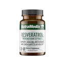 NutraMedix Resveratrol Κάψουλες - Βιοδιαθέσιμα αντιοξειδωτικά συμπλήρωμα από εκχύλισμα ερυθρού κρασιού + δέρματα σταφυλόκοκκου - 200mg Ιαπωνικό Knotweed για ανοσοποιητική και καρδιοαγγειακή υποστήριξη (60 κάψουλες)