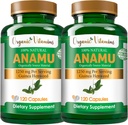 Organic Vitamins Anamu 1250mg 100% Organically Grown 240 Capsules Total Petiveria Allicea Vitamisan