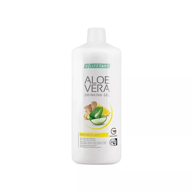 LR Health&Beauty Lifetakt Aloe Vera Drinking Gel Immune Plus Health Care Γυναίκες Άνδρες Πίνουν Κάθε μέρα Φυσική Θεραπεία - 1000 ml./33.3 fl.oz