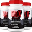 (3 Pack) Φυλετική δύναμη X κάψουλες, TribalForceXL μέγιστη υποστήριξη απόδοσης για τους άνδρες, TribalForce X όλα τα φυσικά χάπια, TribalForces XXL αρσενική φόρμουλα για τη διαρκή ενέργεια, TribalForces X κριτική (180 κάψουλες)