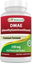 Best Naturals συμπλήρωμα DMAE 250 mg 180 κάψουλες - διμεθυλαμινοαιθανόλη διτρυγική