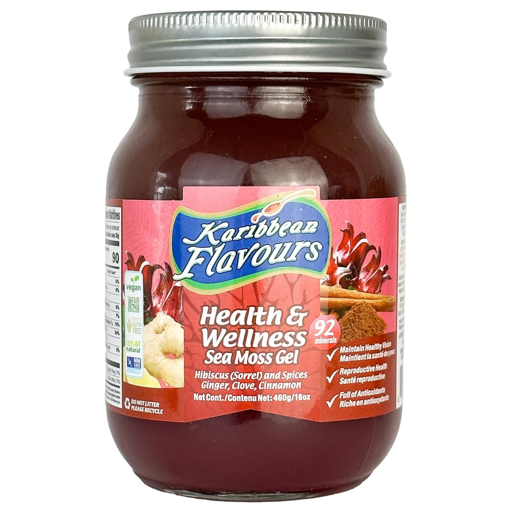 Sea Moss Gel (Sorrel Hibiscus) 16 Οζ. 