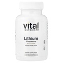 Vital Nutrients Lithium Orotate - Vegan Lithium Supplements for Memory, State of Mind, and Behavioral Health* - 20mg - Gluten, Dairy, Soy Free - 90 Capsules