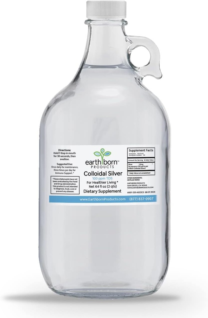Monatomic Colloidal Silver (64OZ.)