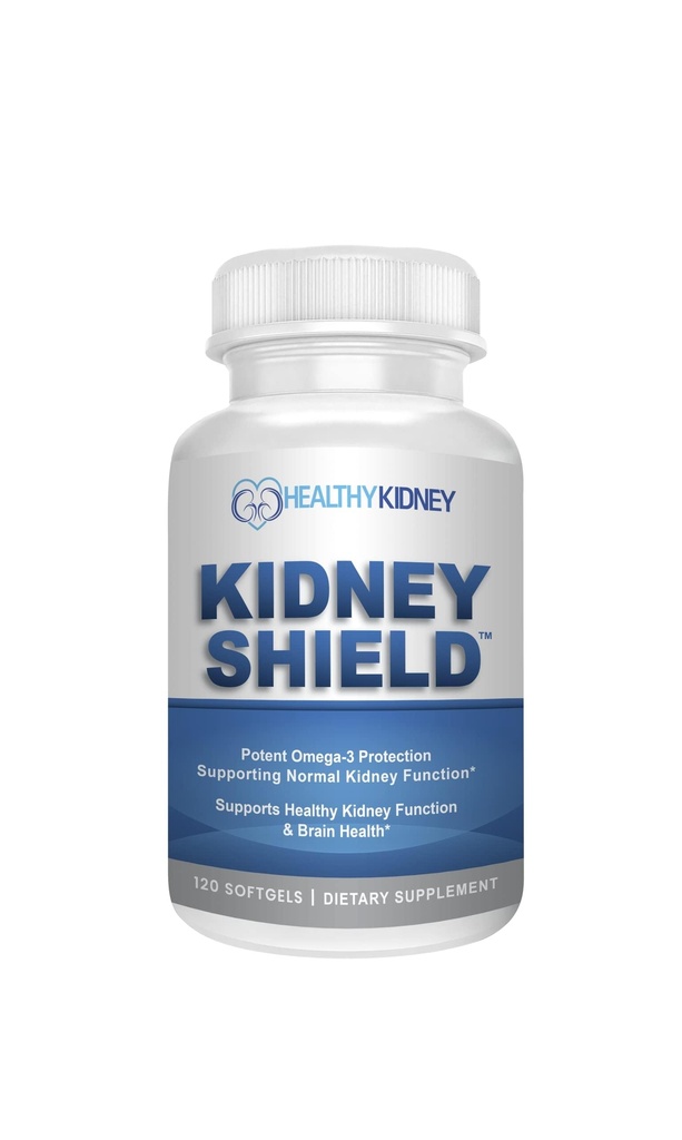 Παιδική Ασπίδα Ωμέγα 3 Fish Oil Συμπληρώματα - DHA EPA Ωμέγα 3 συμπλήρωμα για τις γυναίκες & άνδρες Νεφρική Υγεία - Ωμέγα3 για την υποστήριξη Κανονική λειτουργία νεφρών & καθαρισμού, Detox & Επισκευή - 120 λεμόνι Softgels