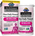 30 Κάψουλες Μια φορά την ημέρα Δρ. Formulated Probiotics για τις γυναίκες 50 δις CFU 16 Probiotic Strains με Βιολογικά Πρεβιοτικά για Digestive, Κολπική & Ανοσοποιητική Υγεία, Γαλακτοκομικά Χωρίς. 1 Συσκευασία