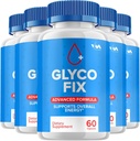 (5 Pack) Glyco Fix Healthy Vitamin Support Supplement, Gluco Fix κάψουλα - Προηγμένη φόρμουλα Gluco Fix, Glyco Fix Μέγιστη δύναμη Κριτικές, 300 κάψουλες
