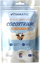 Vitamatic Bovine Colostrum 30% IgG Powder 180 gram (6,34 OZ) - Συμπλήρωμα για την υγεία των ορνίθων, την ανάπτυξη των μαλλιών, την ομορφιά, την αποκατάσταση των μυών, & την ανοσοποιητική υποστήριξη - Εύκολο να αναμειχθεί - (Άγευστη)