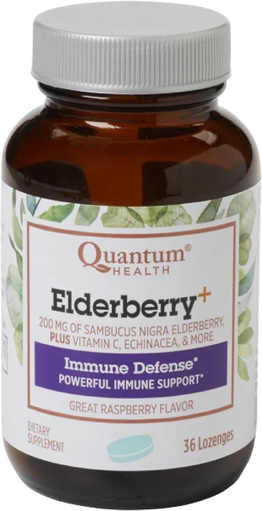 Quantum Health Elderberry+ Lozenges